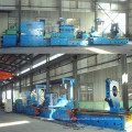 Large diameter horizontal lathe machine for metal turning